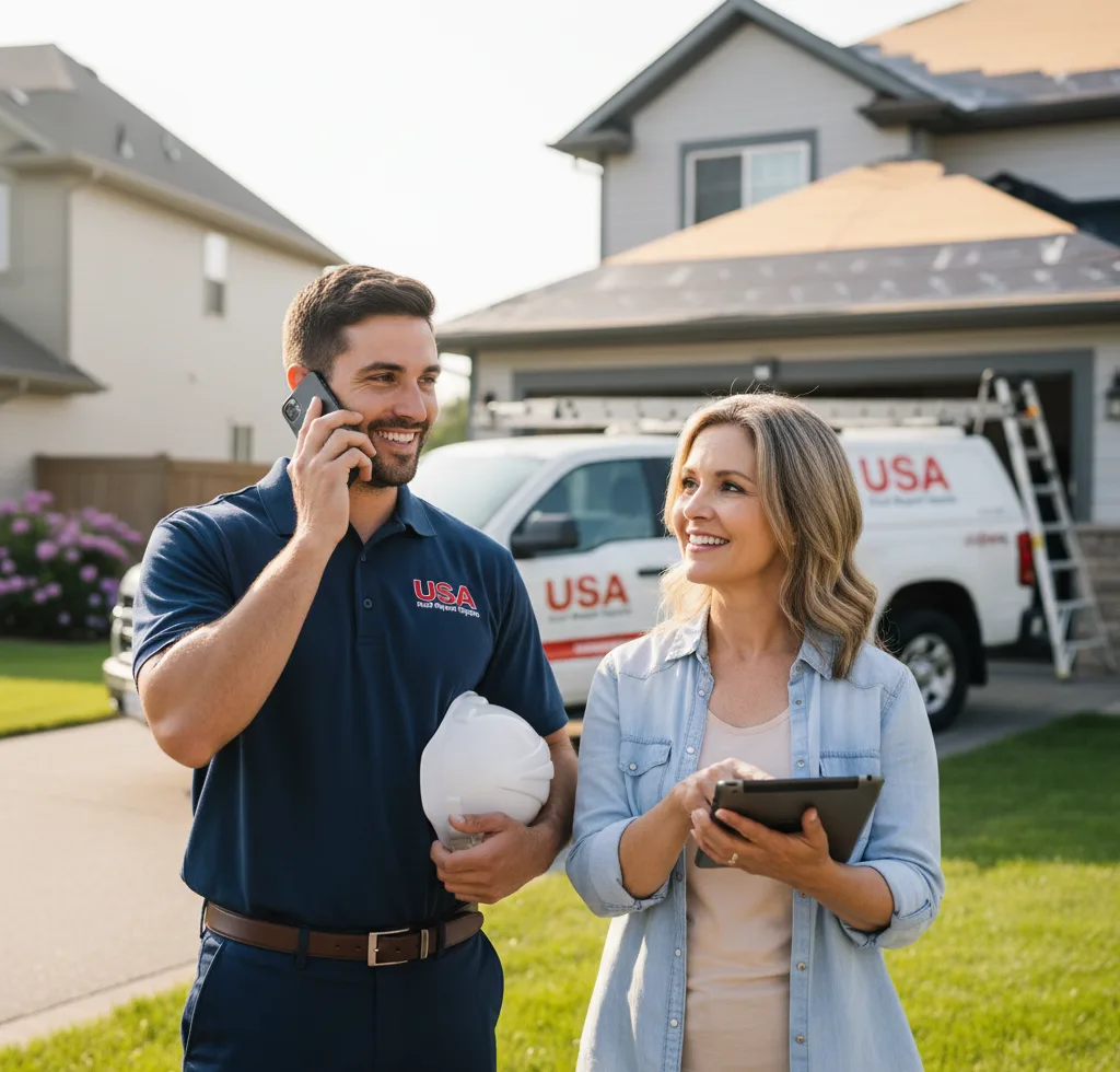 USA Roof Repair Experts customer support in Dennehotso